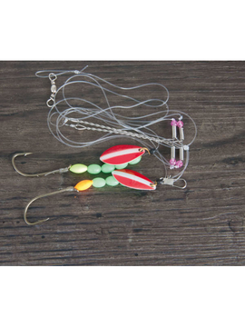 Оснастка морская AQUANTIC® Flatfish III Rig - №4 / 0.50mm / 110cm