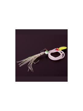 Оснастка морская AQUANTIC® Natural Bait System RigNatural Bait System Rig - №10/0 / 0.75mm / 80cm - Fluo