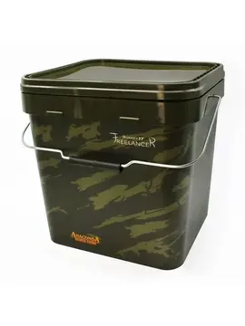 Ведро для прикормки ANACONDA FREELANCER Bucket Square - 17L Б/У