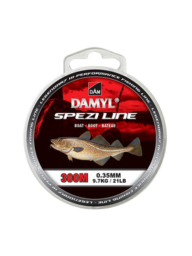 Леска морская DAM DAMYL® SPEZI LINE BOAT - 0,40mm / 12,8kg / 250m - Clear