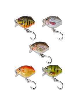 Набор воблеров плавающих IRON TROUT CRANK Floating - 3,0cm / 2,6g / 0,2 - 0,6m / 5шт.