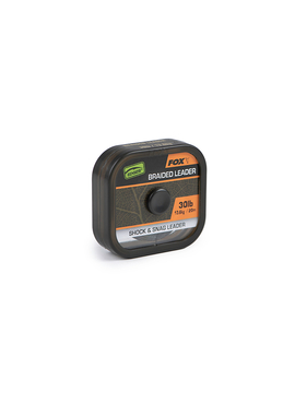 Плетеный шок/снаг лидер FOX Naturals Braided Leader EDGES, Тест: 30.00 lb