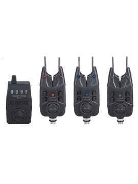 Комплекты сигнализаторов поклевки SAENGER CARP VOICE R-4 Set 3+1 (Red, Blue, Green)