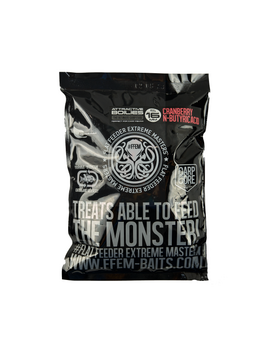 Бойлы насадочные FFEM High Attractive Boilies Cranberry N-Butyric (Клюква и Масляная Кислота) 16mm