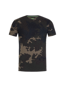 Футболка KORDA Kamo Tee Dark Kamo для карпфишинга — CARPshop