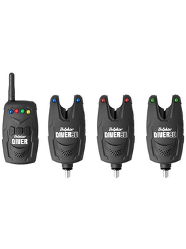 Комплекты сигнализаторов поклевки Delphin DIVER Set / 3+1