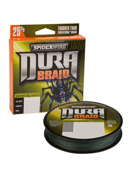 Леска плетеная SPIDER WIRE® DURA BRAID - 0.28mm / 275m / 22.5kg - MOSS GREEN