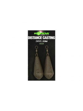 Грузила Korda Distance Casting Swivel Weed, Вес грузила: 3.5 oz – 99 г