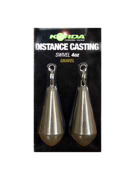 Грузило Korda Distance Casting Swivel Gravel, Вес грузила: 3.5 oz – 99 г