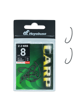 Крючки карповые HAYABUSA Z-2 NRB для карпфишинга — CARPshop