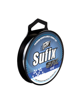 Леска зимняя SUFIX SFX Ice 100 м прозрачная 0,18 мм 2.6 кг