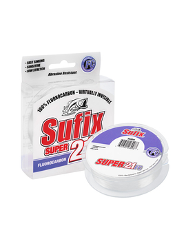Леска SUFIX Super 21 Fluorocarbon прозрачная 150 м 0.14 мм 2 кг