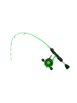 Комбо набор 13 FISHING Radioactive Pickle Ice Combo 27" M - FF Ghost w/ NEW Line Window + Tickle St