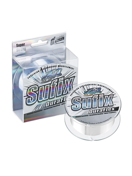 Леска SUFIX Duraflex x10 прозрачная 100 м 0.14 мм 2,4 кг