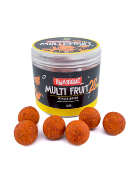 Бойлы пылящие насадочные Carptoday Baits Multi Fruit (Мульти Фрукт), Диаметр: 20 мм, Вкус: Мульти Фрукт