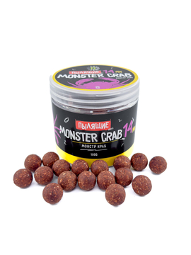 Бойлы пылящие насадочные Carptoday Baits Monster Crab (Монстр Краб), Диаметр: 14 мм, Вкус: Монстр Краб
