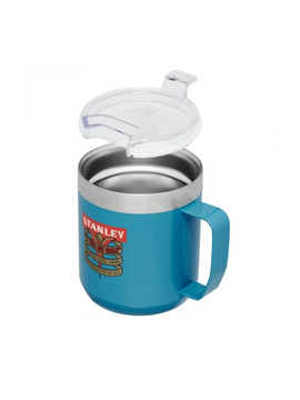 Термокружка STANLEY Milestones с ручкой 0.35L 1940 голубая