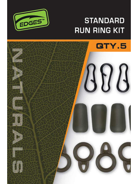 Набор для скользящей оснастки FOX Naturals Standard Run Ring Kit EDGES