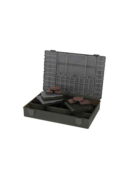 Большая коробка для снастей в максимальной комплектации FOX Loaded Large Tackle Box EDGES