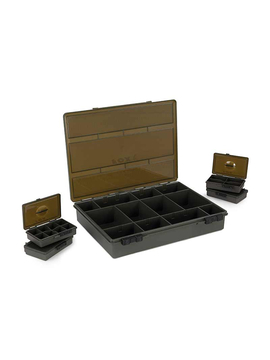 Большая коробка для снастей в максимальной комплектации FOX EOS Carp Tackle Box Loaded Large