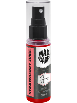 Спрей Mad Carp Baits STRAWBERRY JUlCE (Клубничный Сок)