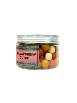 Бойлы насадочные Mad Carp Baits STRAWBERRY JUlCE (Клубничный Сок) Color Mix, Диаметр: 15 мм