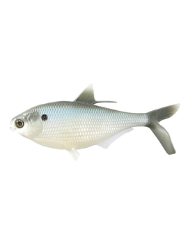 Мягкая приманка 13FISHING B.A.M.F. Shad 8"/ Silver Shad