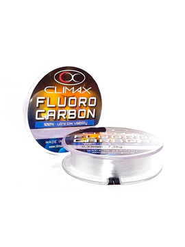 Флюорокарбон CLIMAX Fluorocarbon 25м, Диаметр лески: 0.10 мм