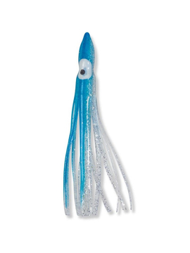 Силиконовая приманка AQUANTIC® OCTOPUS - 15 cm / Blue/White - 4шт.