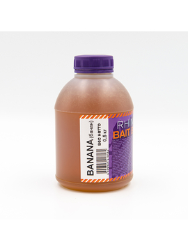 Бустер RHINO BAITS Bait Booster Liquid Food Banana (Банан) 500мл