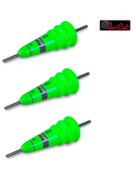 Полавок UNI CAT Power Cone Lifter / 5.0g / Fluo Green - 3шт.