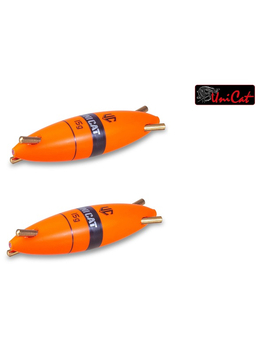 Поплавок с 4 шумовыми капсулами UNI CAT Quattro Rattle Subfloat / 20g / Fluo Red - 2шт.