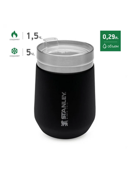 Термостакан STANLEY GO Everyday Wine Tumbler 0.29L черный