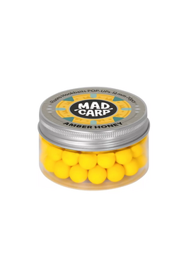 Бойлы плавающие Mad Carp Baits AMBER HONEY (Мед), Диаметр: 12 мм