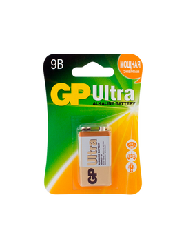 Батарейка GP ULTRA Крона 6LR61 BL1 Alkaline 9V