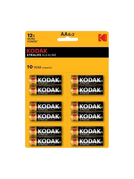 Батарейка Kodak XTRALIFE LR6 AA BL12 Alkaline 1.5V