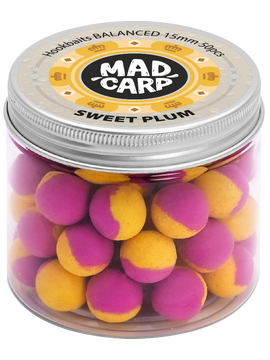 Бойлы насадочные Mad Carp Baits Balanced SWEET PLUM (Слива) 15мм