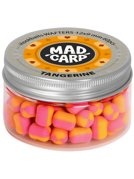 Вафтерсы Mad Carp Baits TANGERINE (Мандарин) Wafters, Диаметр: 12 х 9 мм