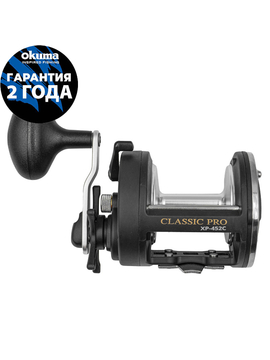 Катушка OKUMA Classic Pro XP 452C 16lbs RH Trolling 4.0:1