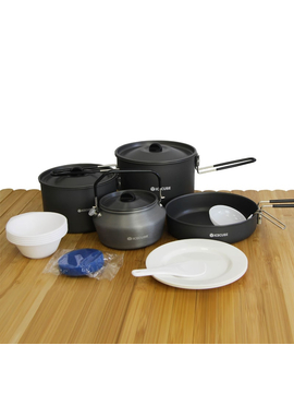 Набор посуды на 4-5 персон из анодированного алюминия ICE CUBE АС-233