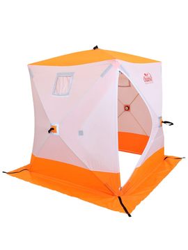 Палатка зимняя куб однослойная СЛЕДОПЫТ Oxford 240D PU1000, Размер: 180 см х 180 см х 200 см