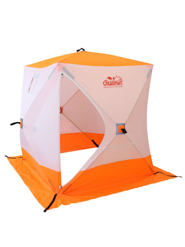 Палатка зимняя куб однослойная СЛЕДОПЫТ Oxford 210D PU1000, Размер: 150 см х 150 см х 166 см