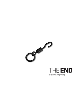 Вертлюг с застежкой и кольцом DELPHIN THE END Ronnie Swivel With a Ring / №6 - 10 шт.