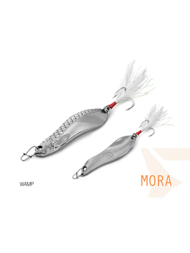 Блесна колеблющаяся DELPHIN MORA Hook №4 / 7.3cm / 30g - WAMP