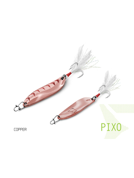 Блесна колеблющаяся DELPHIN PIXO Hook №6 / 5.6cm / 10g - COPPER