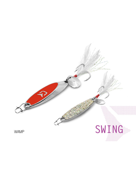 Блесна колеблющаяся DELPHIN SWING Hook №6 / 5.7cm / 15g - WAMP