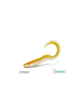 Твистер DELPHIN TWISTA-X Eeltail UVs /15cm / EPIDEMY - 5шт.