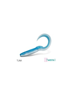 Твистер DELPHIN TWISTA-X Eeltail UVs / 15cm / TUNA - 5шт.