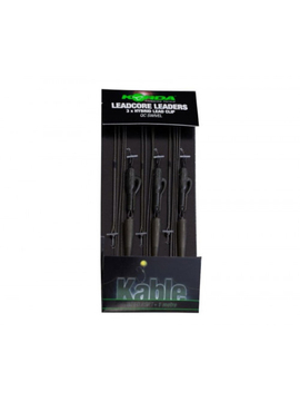 Готовый монтаж Korda Leadcore Leaders Hybrid Lead Clip QC Swivel, Цвет: Weed (Водоросли)
