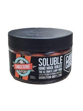 Насадочные пылящие бойлы FFEM Super Soluble Boilies Tangerine (Мандарин) 16/20mm